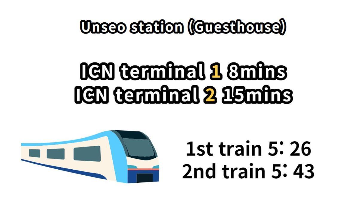 Koin Guesthouse Incheon Airport Zewnętrze zdjęcie